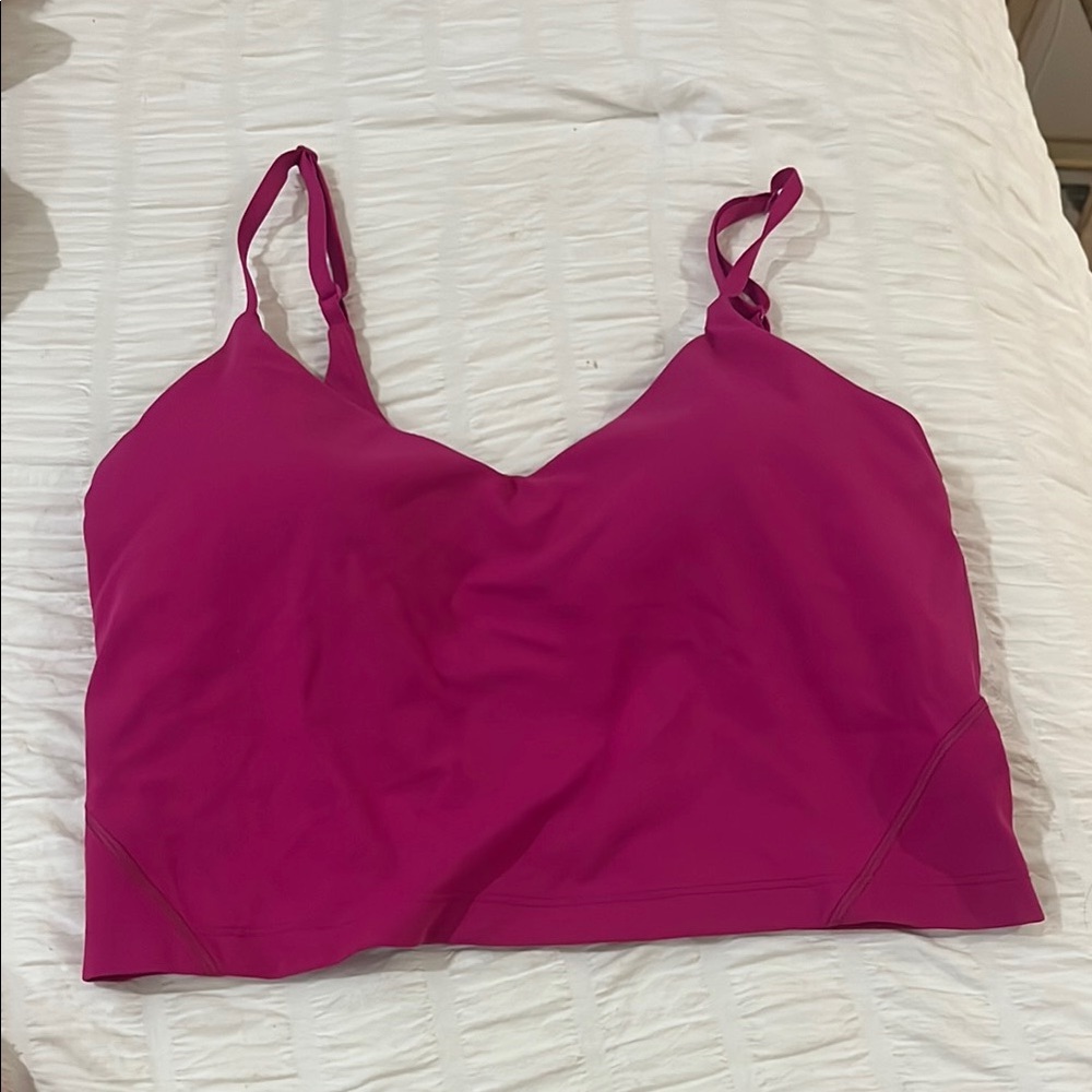 COPY - Magenta pinkish Lululemon Tank Top